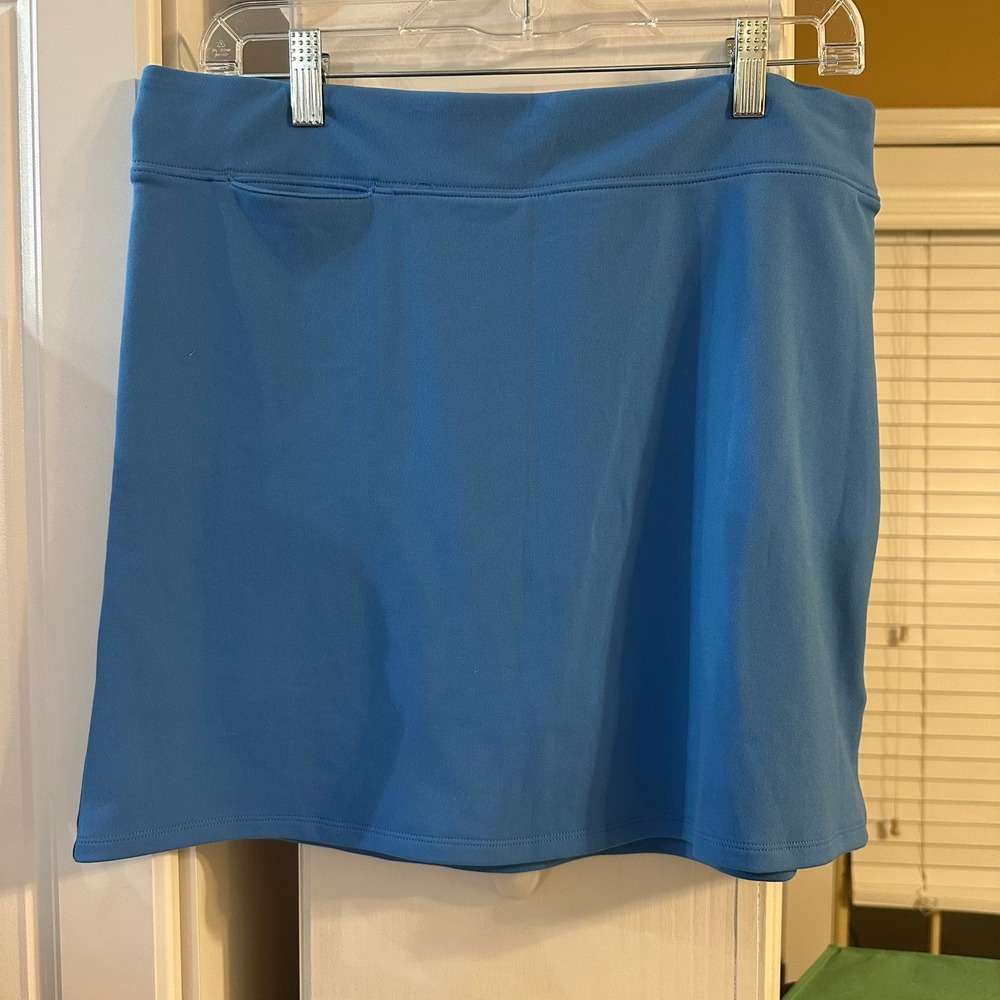 Adidas Womens Golf Skort Blue Climalite Size 6 Athletic Skirt Shorts - Picture 1 of 7
